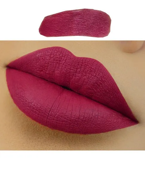 1 PCS Popfeel Lipstick Beauty Makeup Waterproof Maquiagem Matte Velvet lipsticks Long Lasting Lip Gloss for Women Lip Beauty