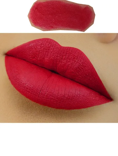 1 PCS Popfeel Lipstick Beauty Makeup Waterproof Maquiagem Matte Velvet lipsticks Long Lasting Lip Gloss for Women Lip Beauty