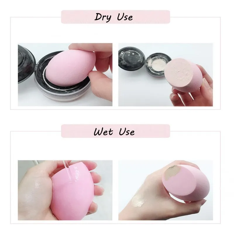 1pcs Water Drop Shape Cosmetic Puff Makeup Sponge Blending Face Liquid Foundation Cream Make Up Cosmetic Powder Puff