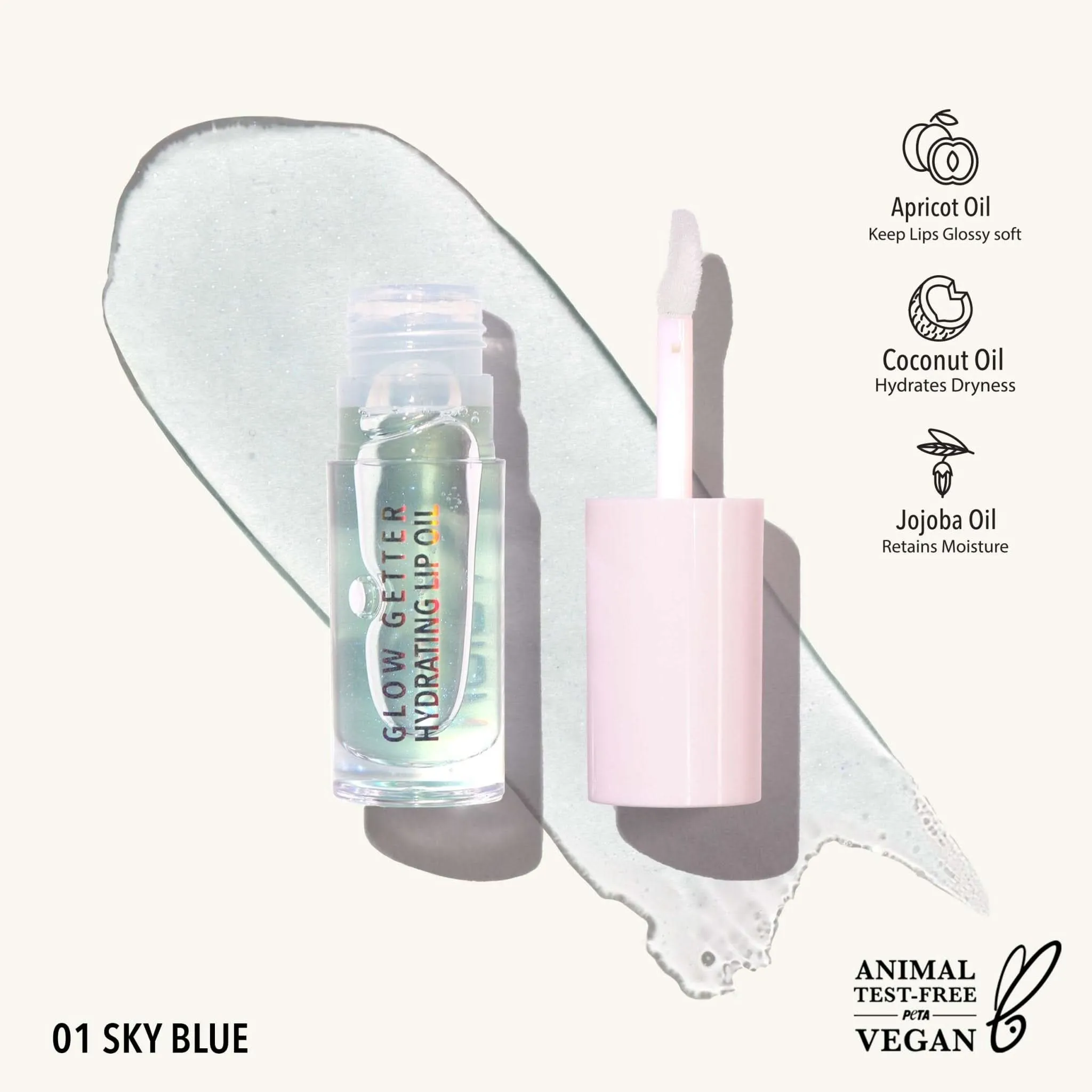 Blue Sky Glow Getter Hydrating Lip Oil