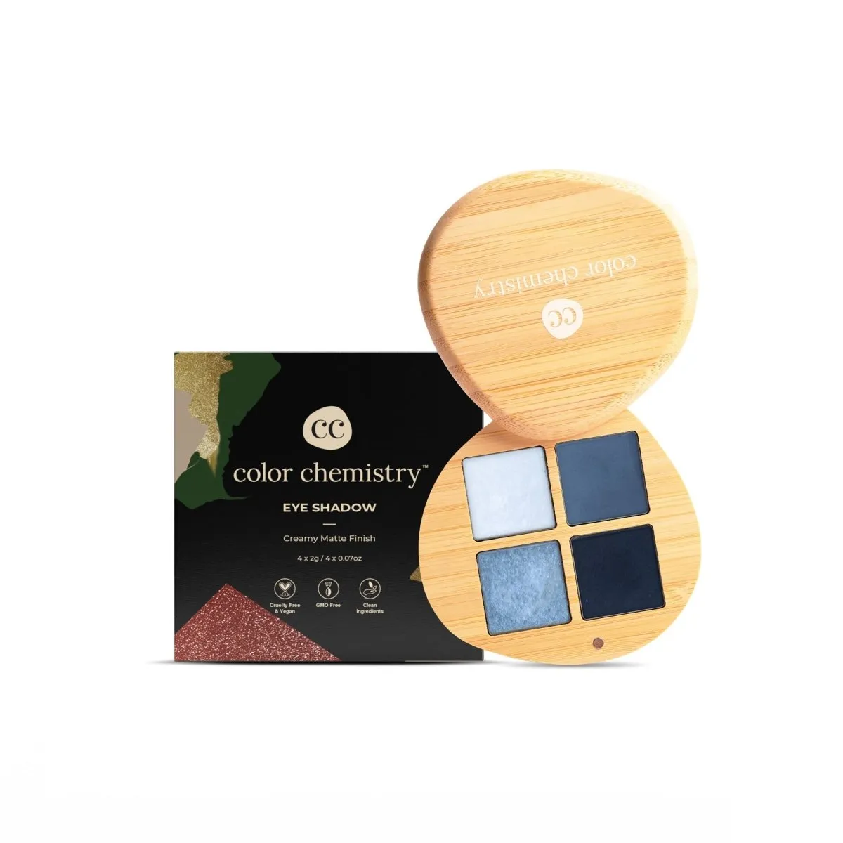 Certified Organic Eyeshadow Quad - Celestial