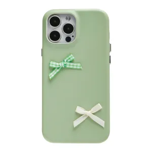 Coquette Girlie | Fresh Bowknot Leather Phone Case