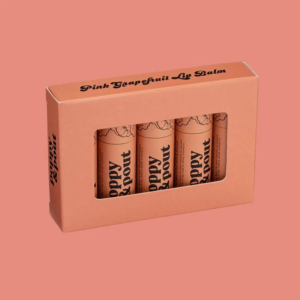 Cosmetic |Grapefruit Lip Balm | Poppy & Pout