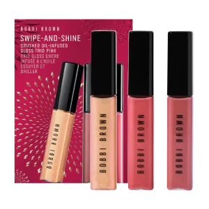 Crushed Oil-Infused Hydrating Lip Gloss Trio Set Pink (Limited Edition)