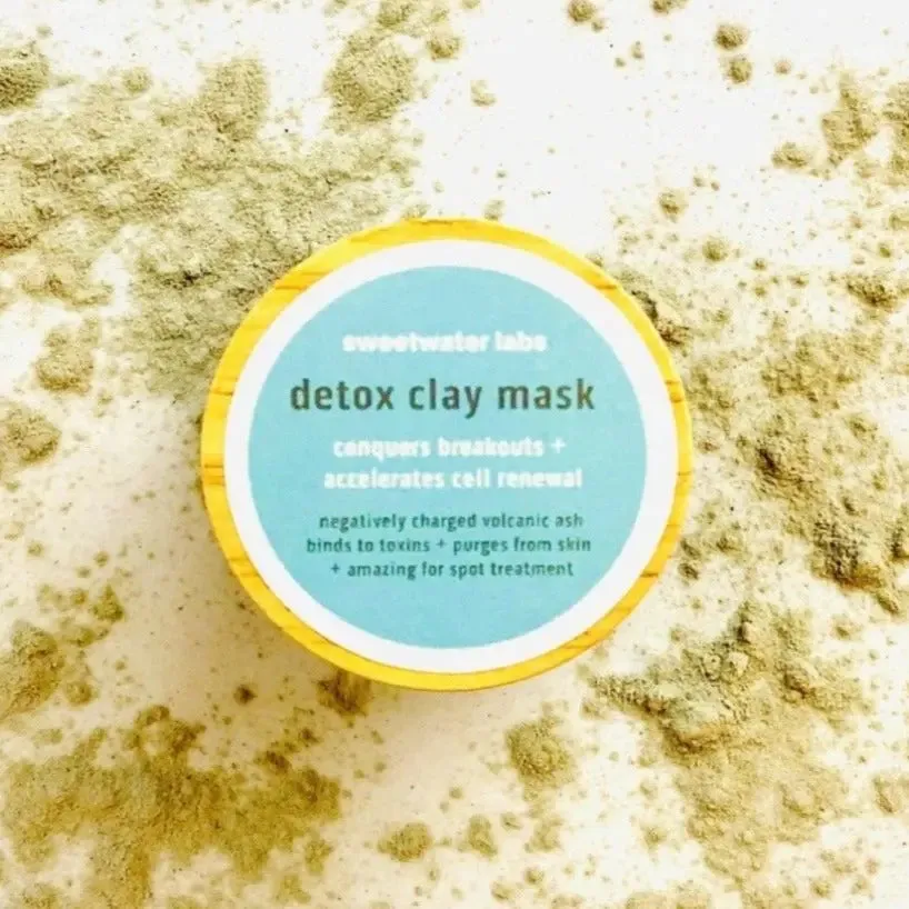 DETOX CLAY MASK. The best acne buster/spot treatment you'll ever use