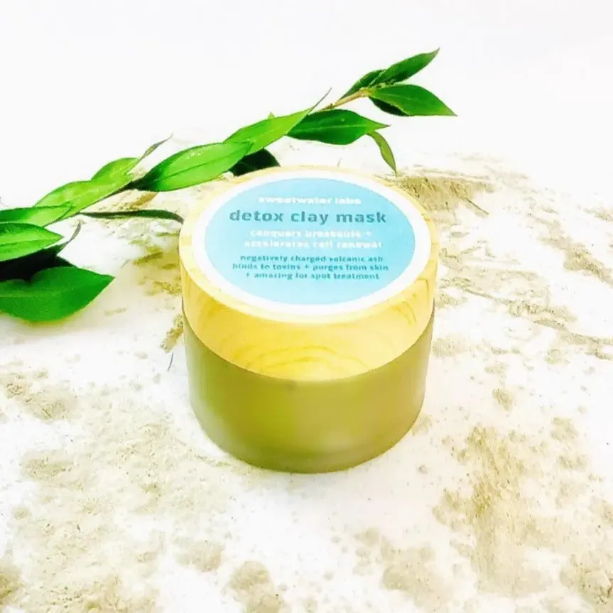 DETOX CLAY MASK. The best acne buster/spot treatment you'll ever use