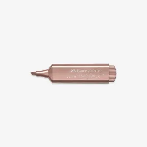 FABER-CASTELL HIGHLIGHTER // METALLIC ROSE