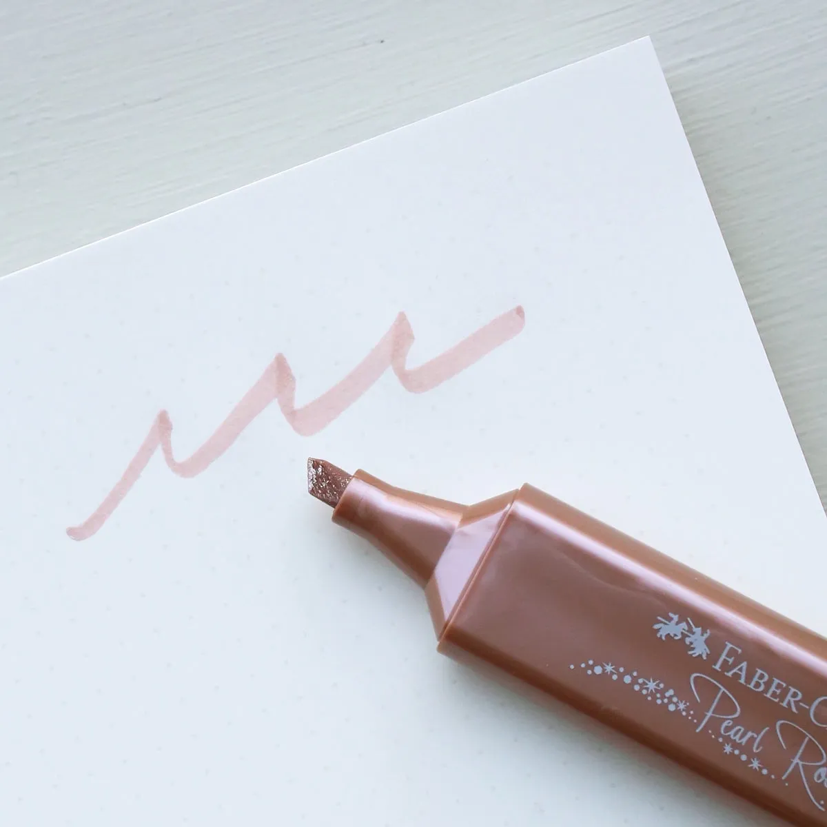 FABER-CASTELL HIGHLIGHTER // METALLIC ROSE