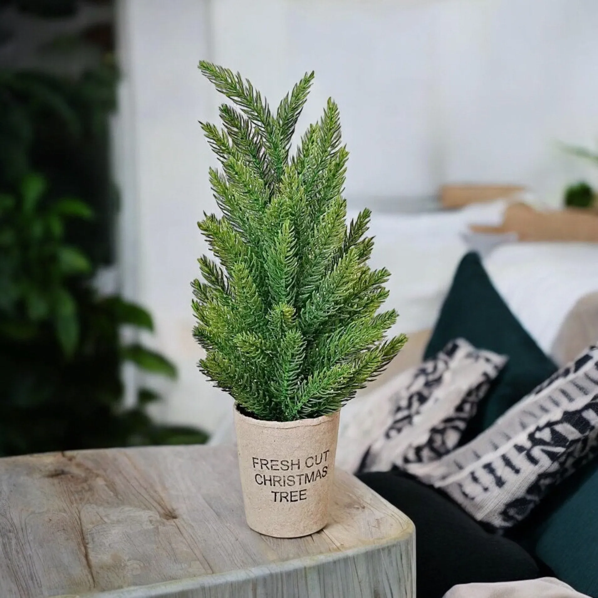 ‘Fresh Cut’ Pine Tree - 14”