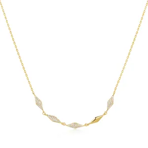 Gold Multi Sparkle Necklace