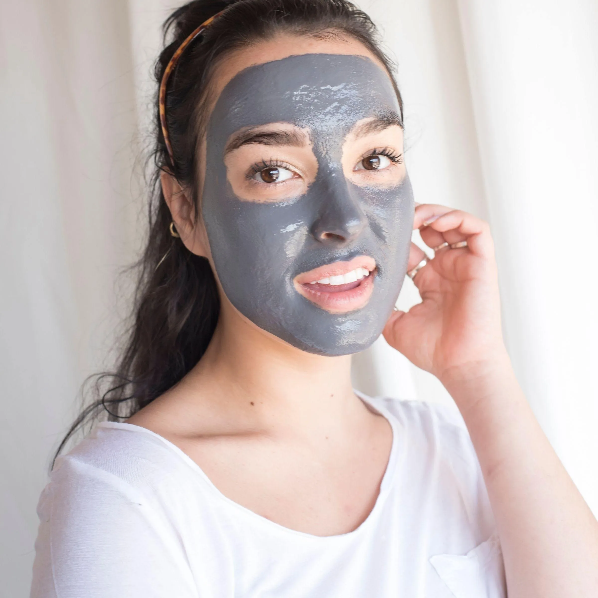 Grey Clay Wash Off Mask (30ml/Tube)