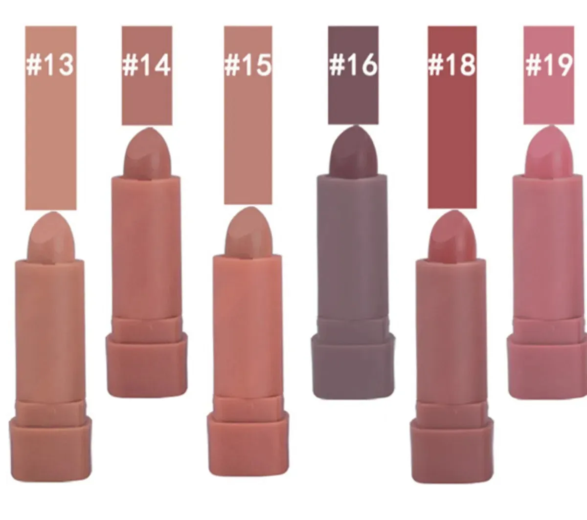 HENG FANG High Quality Makeup Nourishing Matte Organic Waterproof Lipstick Set. H138