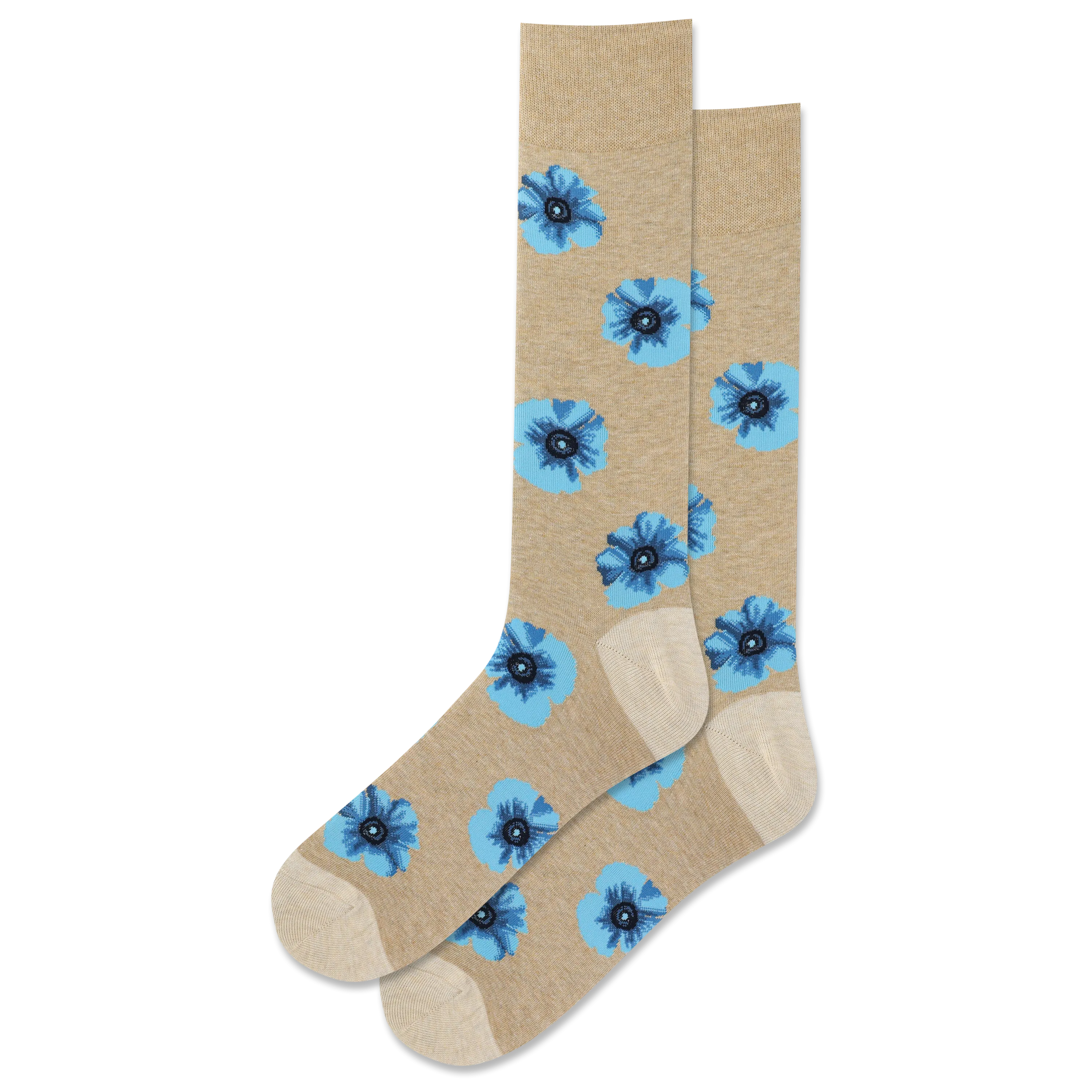 HOTSOX Men's Floral Crew Sock