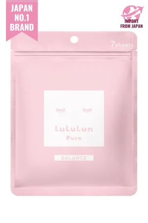 Japan LuLuLun Pure Balance Facial Mask