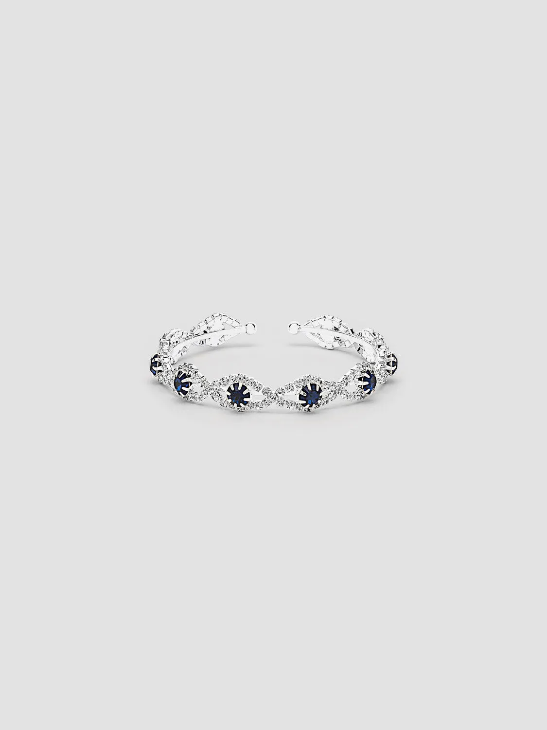 Jewelled Evil Eye Cuff