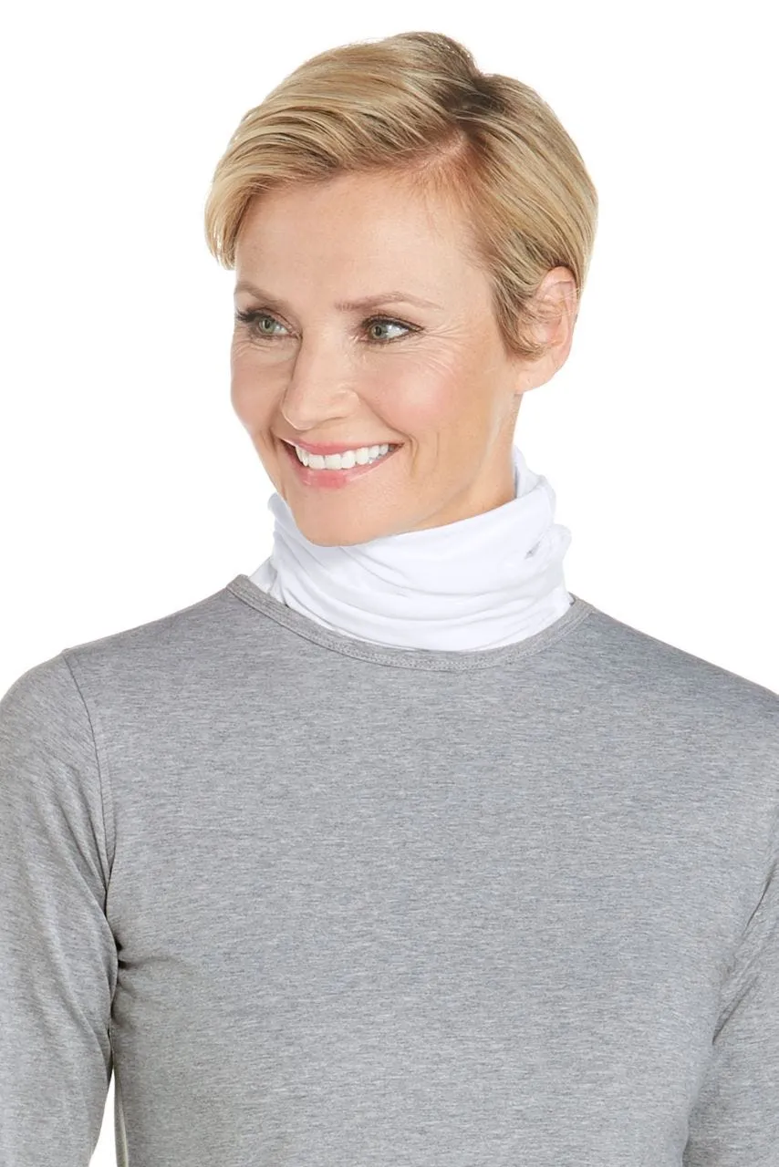 Key West Sun Neck Gaiter | White