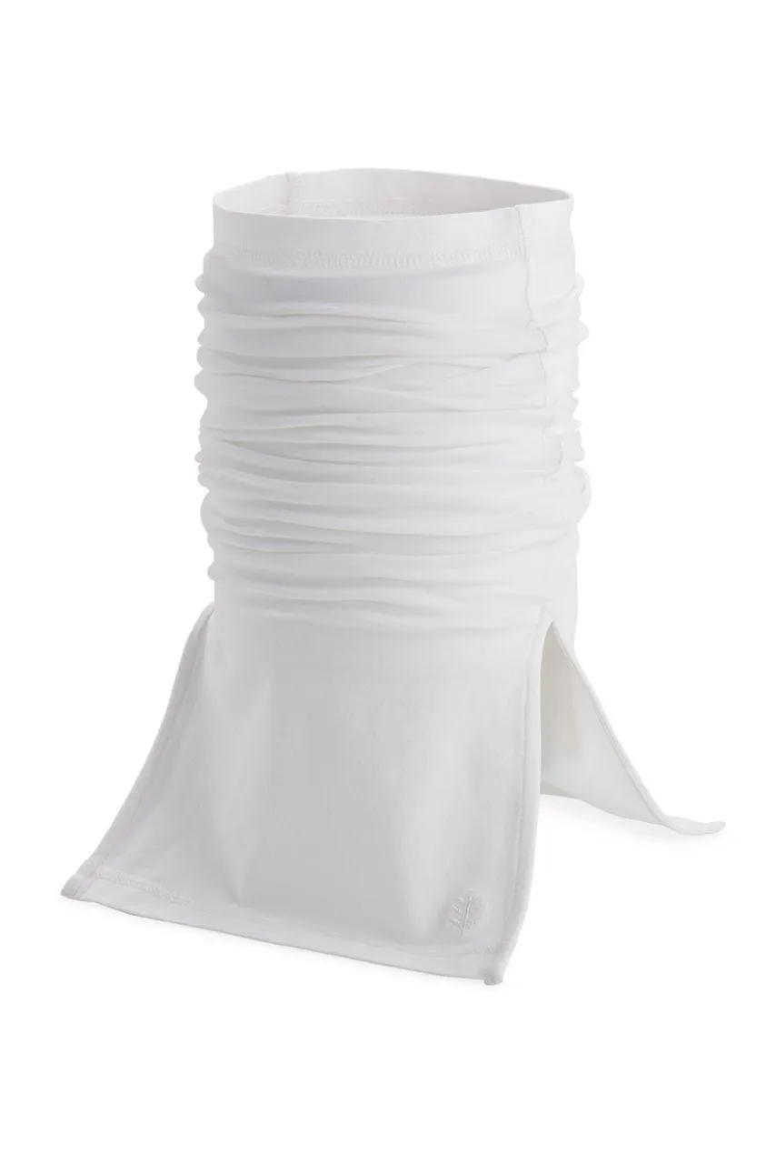 Key West Sun Neck Gaiter | White