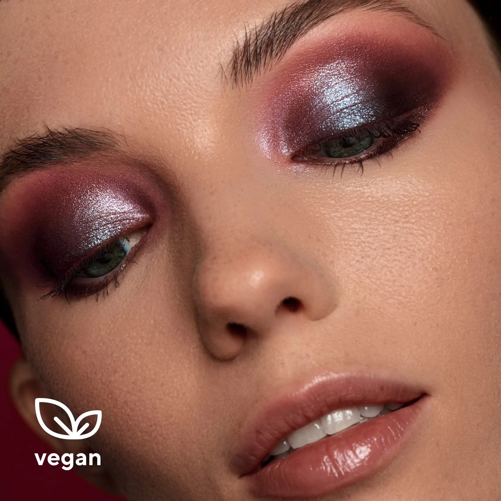 Lamel- 16 Shades of Burgundy- Eyeshadow Palette | Silky-smooth, creamy eyeshadows | Rich pigment |Does not crease or smudge |Perfect for casual and dramatic looks | Ultra blendable formula | 16 gm