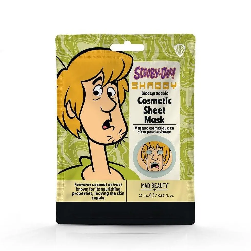 Mad Beauty Warner Brothers Scooby Doo Cosmetic Sheet Masks