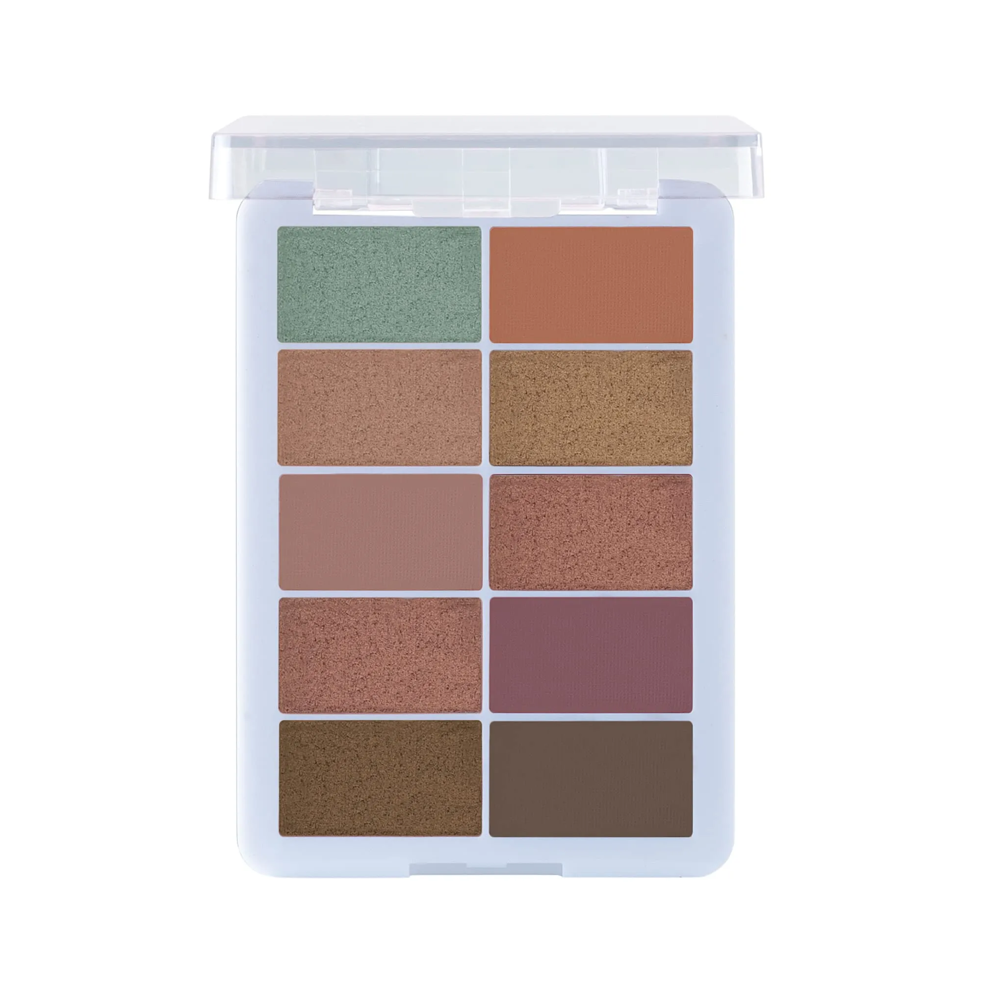 MARS Shimmer and Matte Eyeshadow Palette | 10 Highly Pigmented & Blendable Shades (10.0 gm) (SHADE-01)