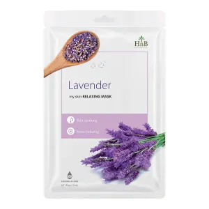 Mascarilla facial HNB LAVENDER MY SKIN RELAXING MASK