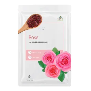 Mascarilla facial HNB ROSE MY SKIN RELAXING MASK