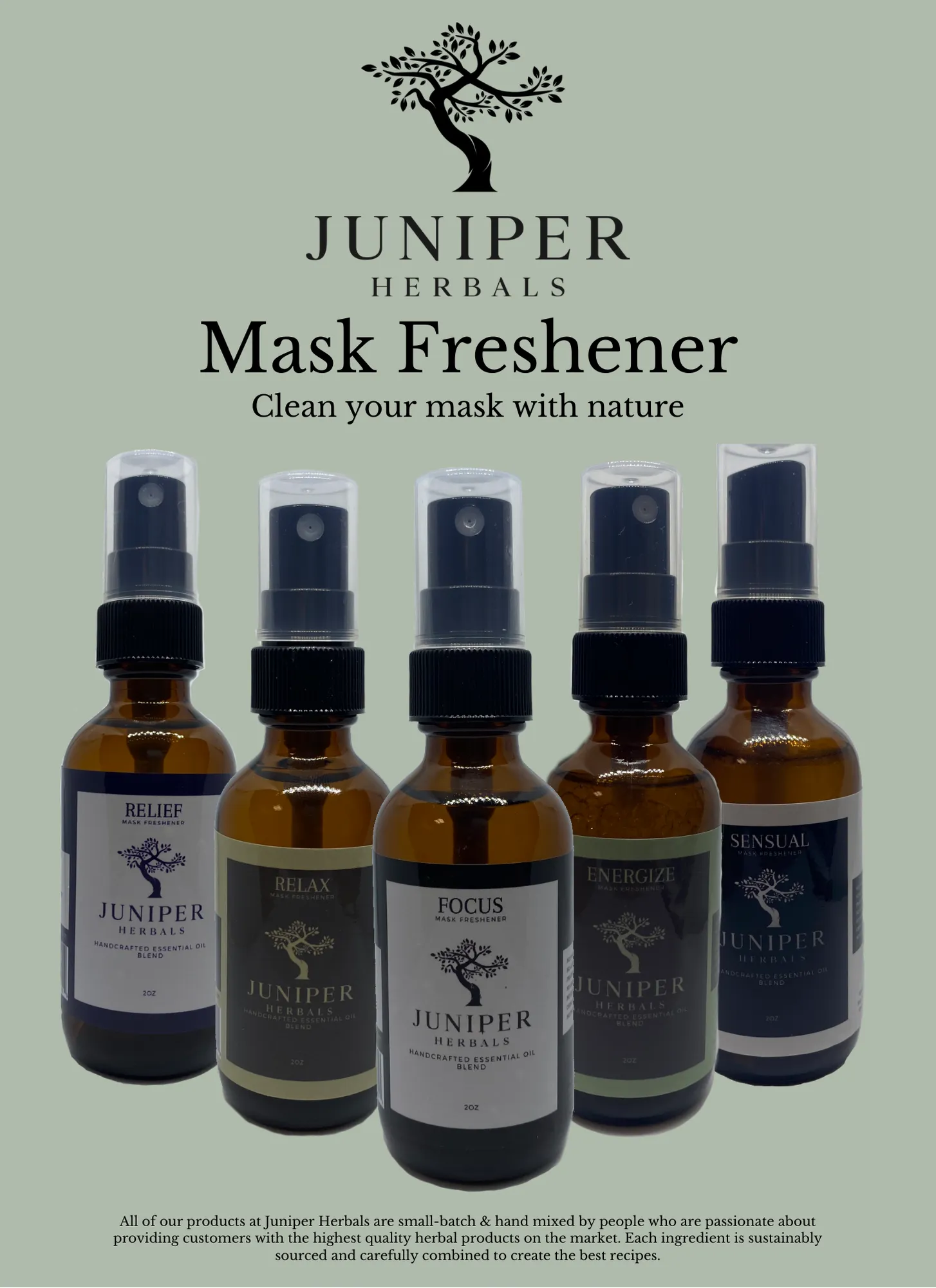 Mask Freshener: Sensual 2oz