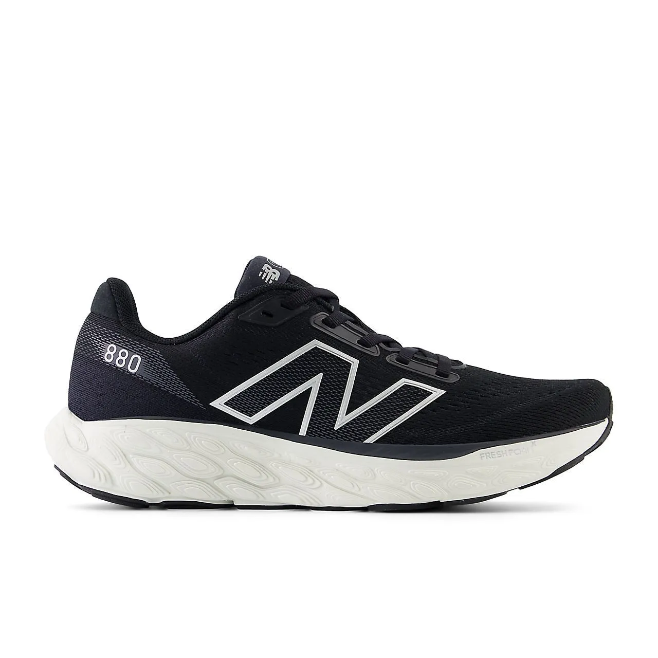 New Balance Fresh Foam X 880 v14 (Womens) - Black with sea salt and silver metallic