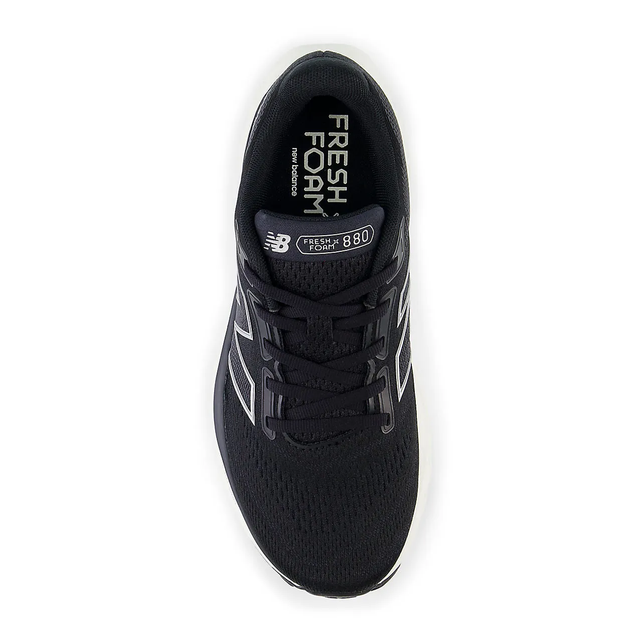 New Balance Fresh Foam X 880 v14 (Womens) - Black with sea salt and silver metallic