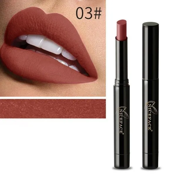 NICEFACE 16 Color Lipstick Pencil Cosmetics Matte Lips Pigment Nude Lip Stick Long Lasting Velvet Lipsticks Pen Makeup #268637