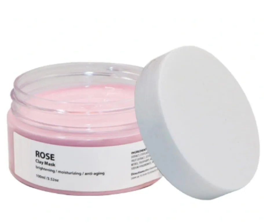 Organic Pink Rose Clay Mask - MQO 12 pcs