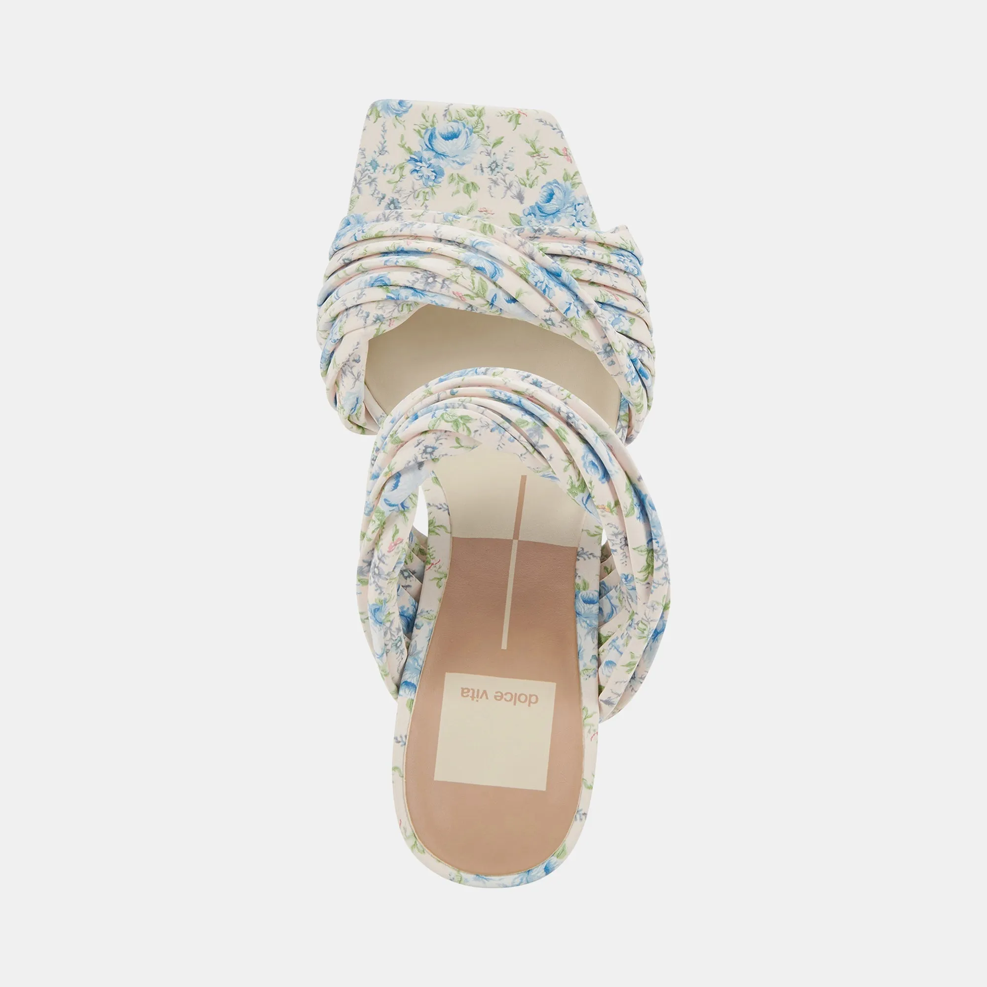 PILTON HEELS BLUE FLORAL STELLA - re:vita