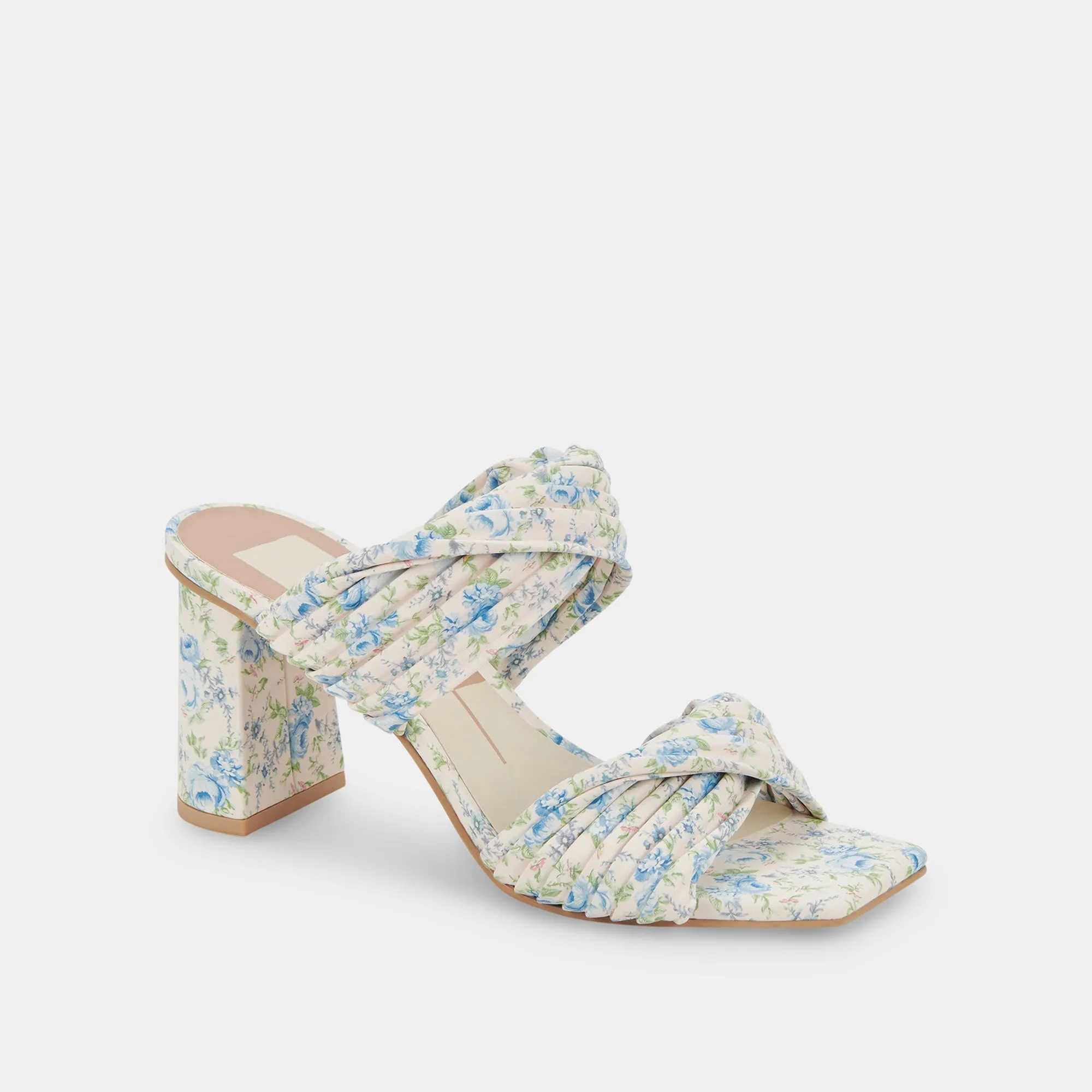 PILTON HEELS BLUE FLORAL STELLA - re:vita