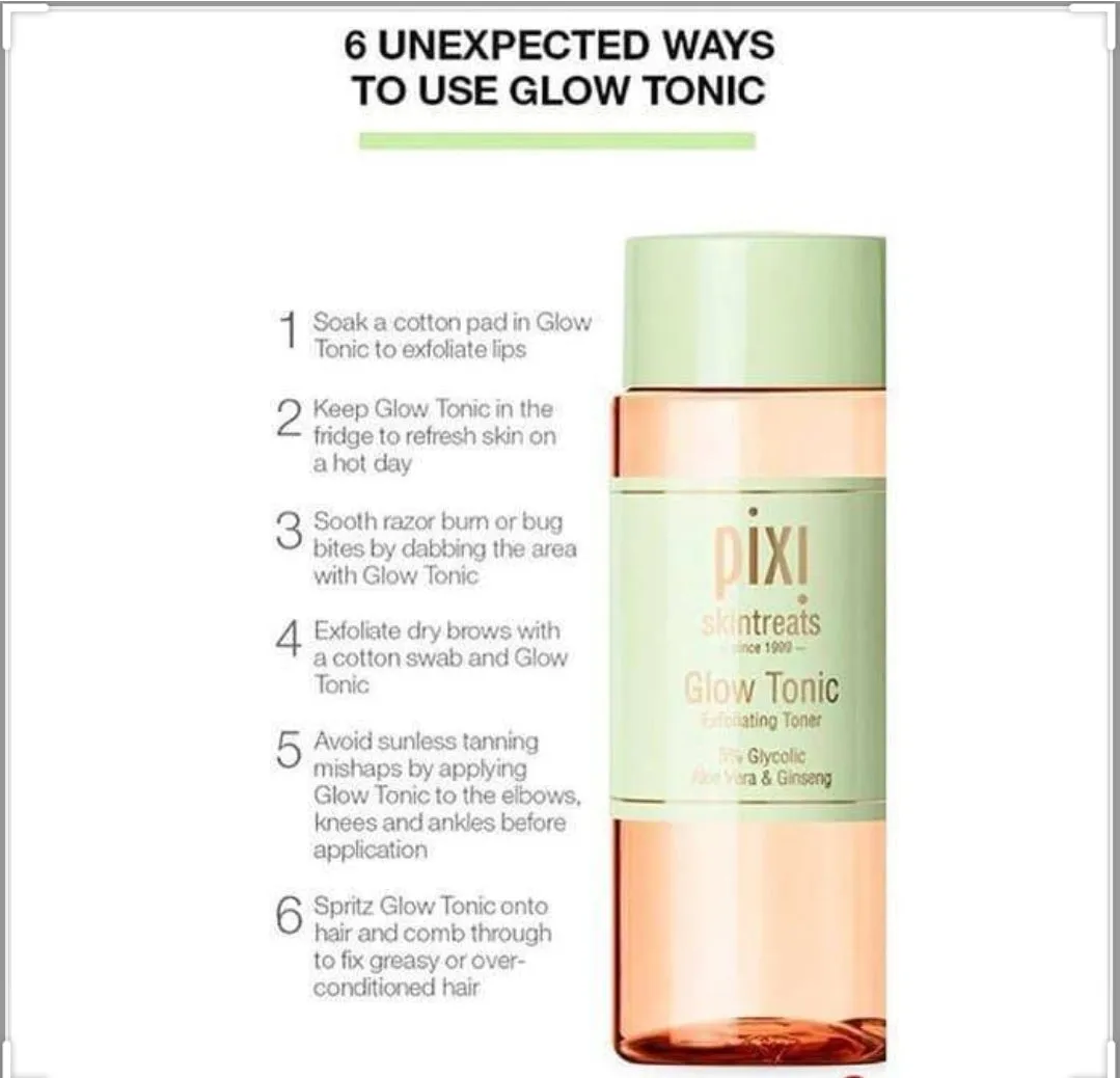 PIXI

Glow Tonic