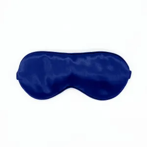 Silk Sleep Eye Mask - Navy Blue