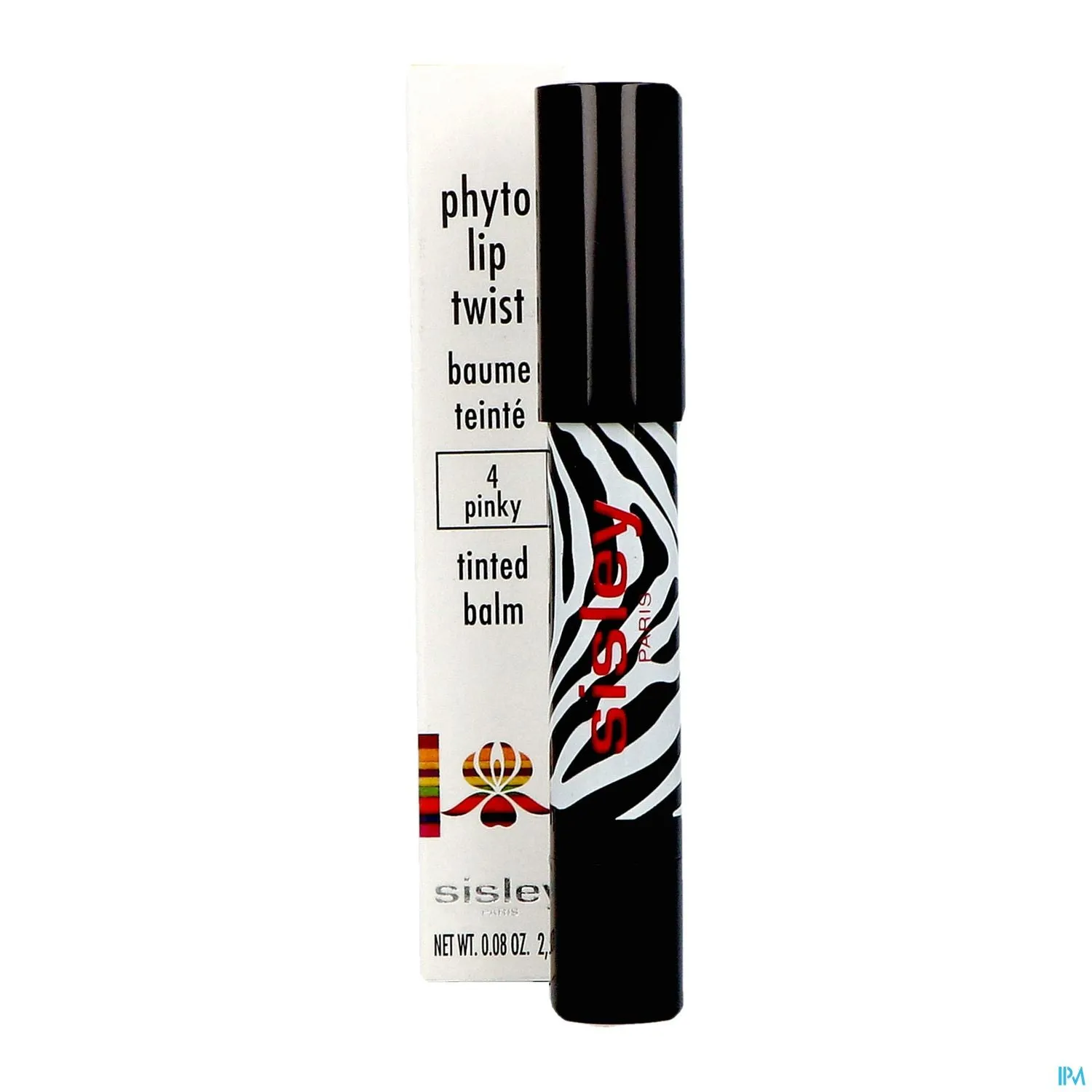 Sisley Phyto-lip Twist 4 Pinky - 3-in-1 Hydraterende Lippenstift met Langdurige Glans