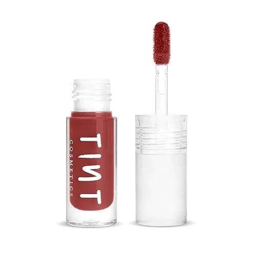 Tint Cosmetics 2.5ml Brick Red Lipgloss, Non Sticky, Hydrating, Light Weight, Long Lasting, High Shine & Soft Natural Liquid Lip Gloss For Girls & Women (Honey)