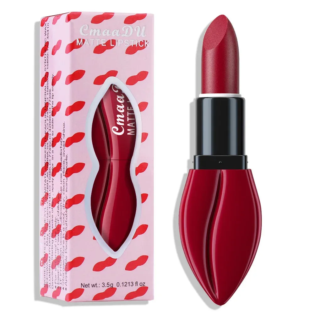 Toleet-Christmas/Thanksgiving Gift Winter Makeup Ideas 10 Colors Waterproof Big Mouth Nude Matte Lipsticks Long Lasting Lip Stick Not Fading Sexy Red Velvet Lipsticks Makeup Cosmetic