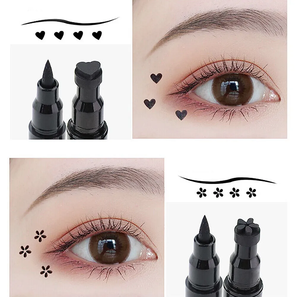 US Winged Eyeliner Stamp Waterproof Long Lasting Liquid Eye Pen Makeup Tool Kit