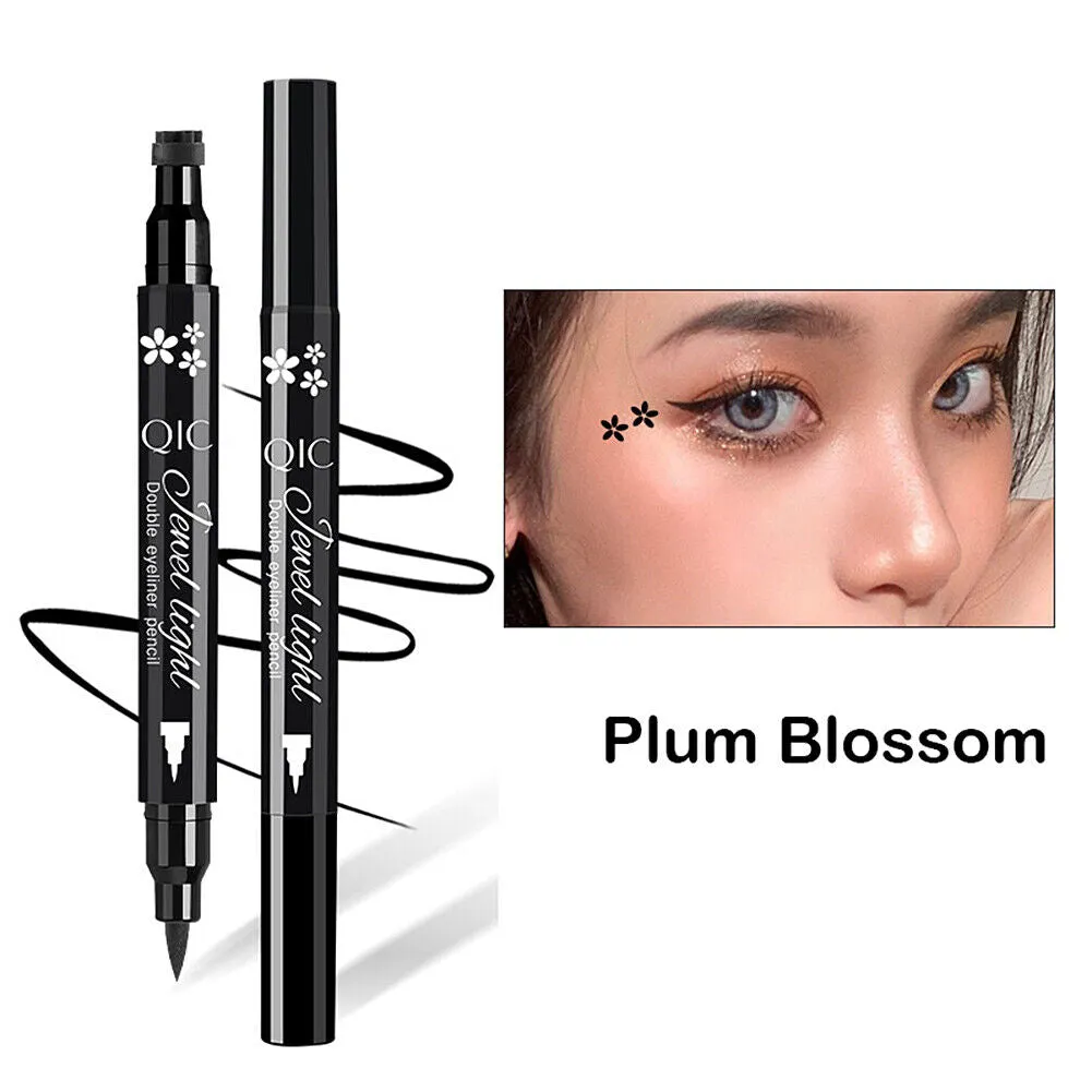 US Winged Eyeliner Stamp Waterproof Long Lasting Liquid Eye Pen Makeup Tool Kit