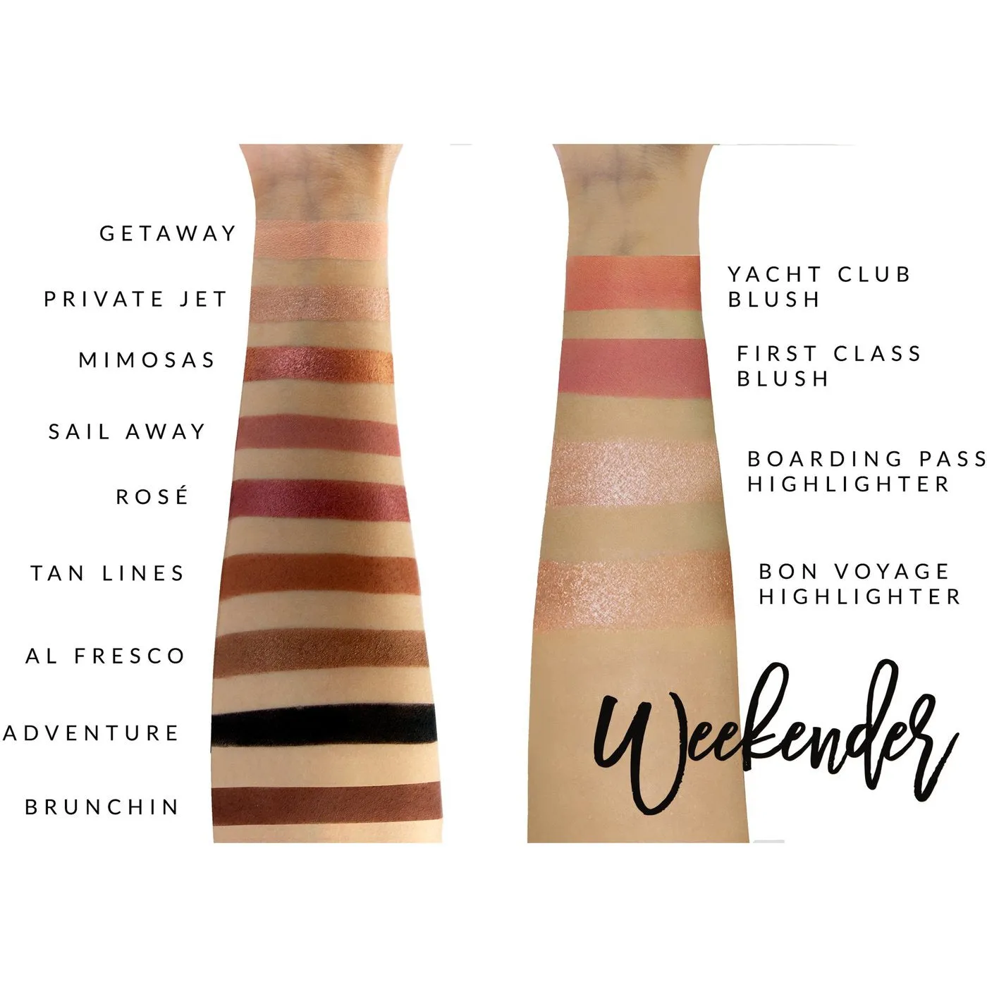 Weekender Palette